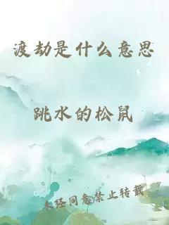 渡劫是什么意思