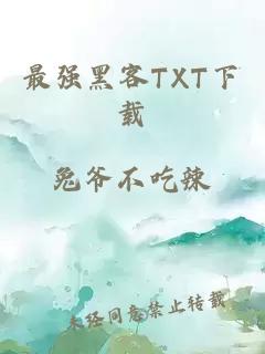 最强黑客TXT下载