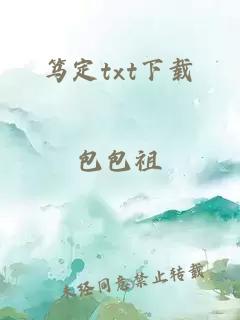 笃定txt下载