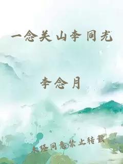 一念关山李同光