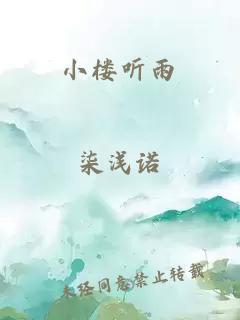 小楼听雨