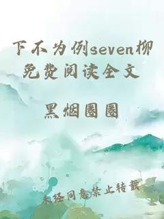 下不为例seven柳免费阅读全文