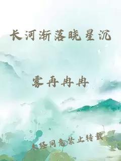 长河渐落晓星沉