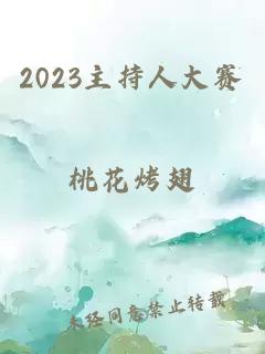 2023主持人大赛