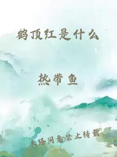 鹤顶红是什么