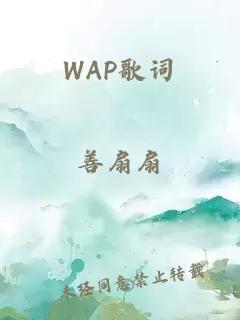 WAP歌词