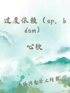 过度依赖（sp，bdsm）