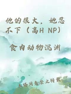 他的很大，她忍不下（高H NP）