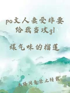 po文人妻受非要给我当攻gl