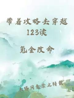 带着攻略去穿越123读