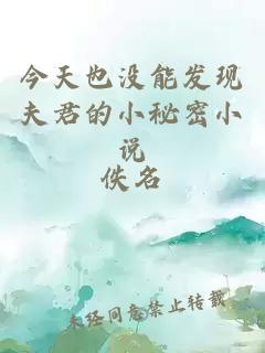 今天也没能发现夫君的小秘密小说